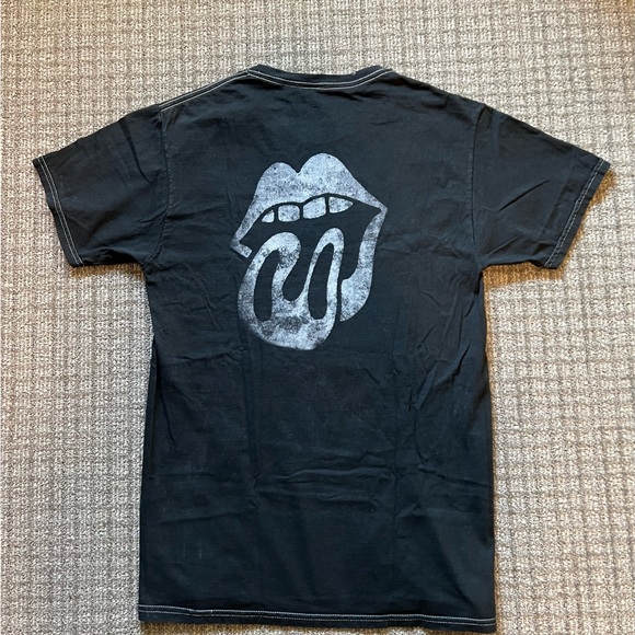 Urban Outfitters The Rolling Stones American Flag Lips Tee 💋🇺🇸 - Picture 2 of 6